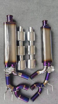 Mercedes G63 W463 Titanium Triple Tip Exhaust